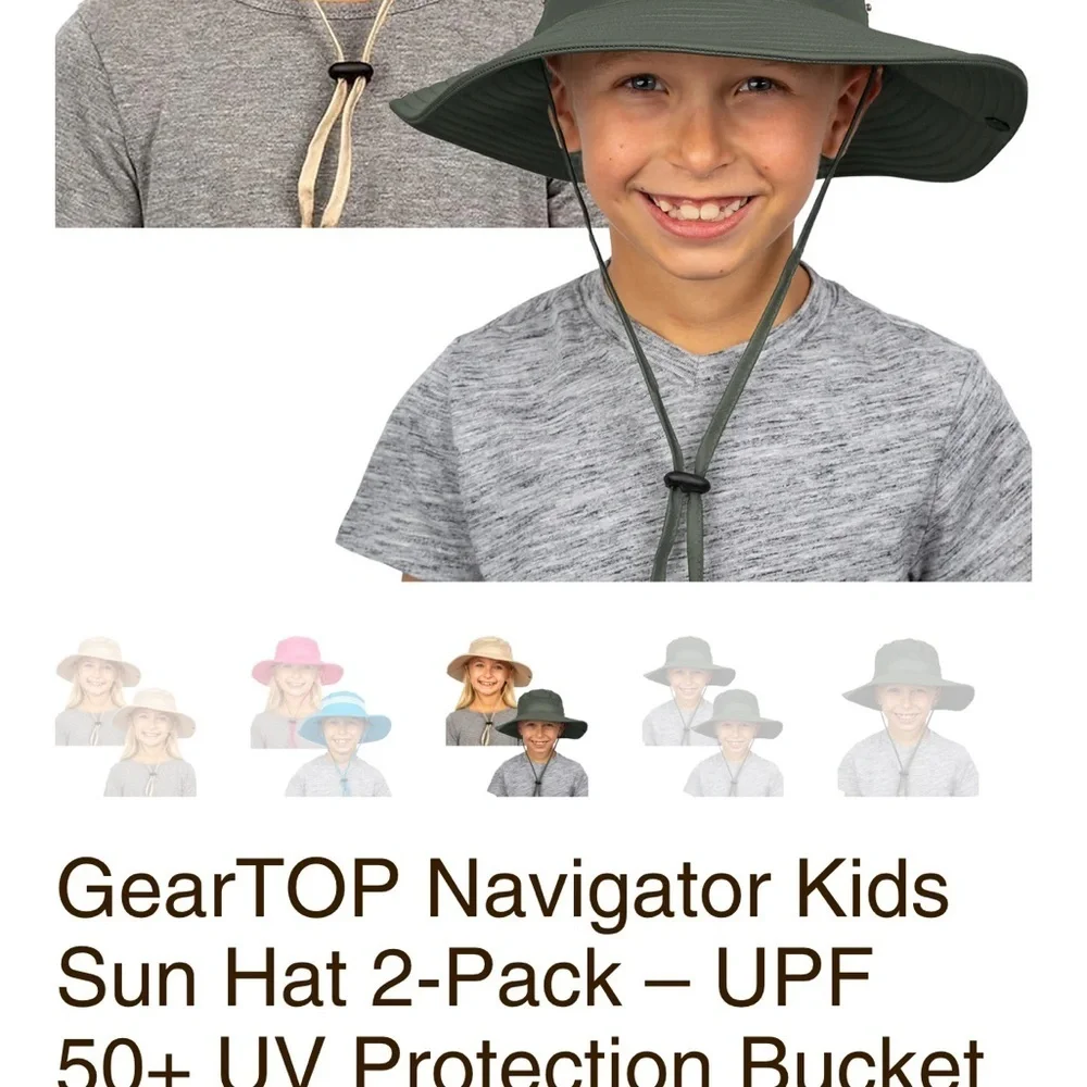 Kid’s OS GearToo Blue Sun Hat 50 SPV